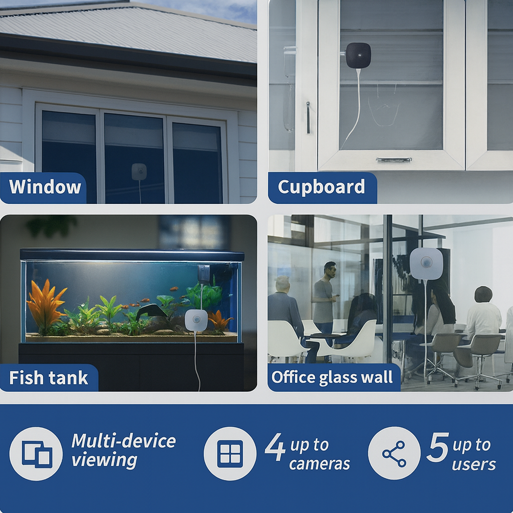Bleavo® Security Window Cam