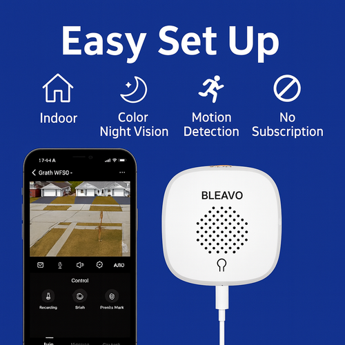 Bleavo® Security Window Cam
